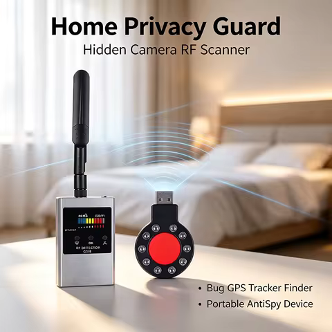 Mini G318 AntiSpy Wireless RF Signal Detector, Hidden Camera Scanner, GPS Tracker, GSM Audio Bug Fin