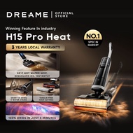 [NO.1 TOP SPEC] Dreame H15 Pro Heat Wet Dry Vacuum | AI Arm | 85°C Realtime Hot Mop | 22,000Pa Sucti
