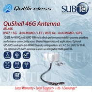 QuWireless - QuShell 46G Omni Directional (ASL46G) for all Teltonika Routers | 5G LTE | IP67 | GPS |