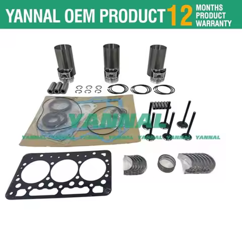 Engine Rebuild Kit For Kubota D722 Engine