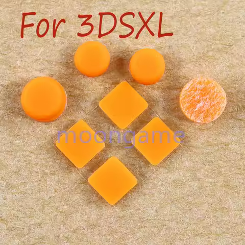 1set Housing Shell Screw Feet Cover for 3DS XL 3DS LL Screw Rubber Pads