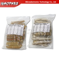 150PCS 300PCS Resistor Kit 1W 2W 3W 5W 5% 30Kinds X 10PCS Carbon Film Resistance 0.1-750 ohm Set 1k-