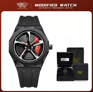 SVJ RS7 New Fashionable Rotatable Non-Mechanical Mens Watch Waterproof Luminous Blade Hub High-End W