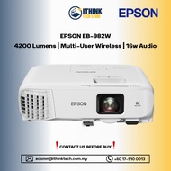 EPSON EB-982W WXGA 3LCD PROJECTOR