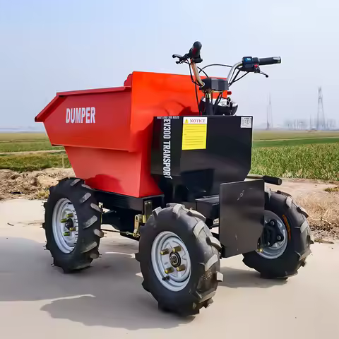 Durable mini dumper truck with Efficient electric mini dumper for Construction and mini dumper crawl