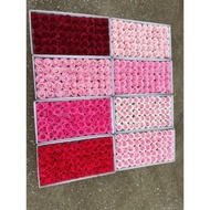 Dancer wax roses box of 50