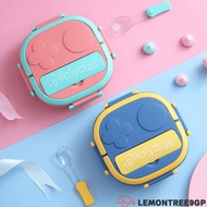 LEMONTREE9GP Compartment Lunch Box, 304 Stainless Steel 2/3 Compartments Lunch Storage Container, Pr