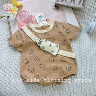 Bodysuit Cho Bé Trai Bodysuit Cho Bé Gái Mùa Hè Chất Liệu Cotton Mềm Mát Cùng Chi Tiết Bình Sữa 
