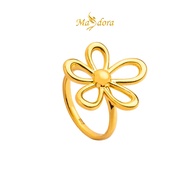 MASDORA 999 Gold Ring Rings Cincin Emas ~ Golden Daisy (EMAS 999/24K)