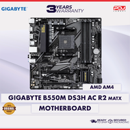 GIGABYTE B550M DS3H AC R2 MATX AM4 (3 YEARS WARRANTY)