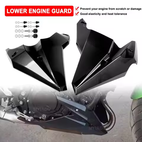 Motorcycle Belly Pan Bellypan For Kawasaki Z400 Z 400 2018-2024 Z500 2024-2025 Lower Engine Spoiler 