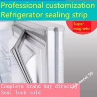 Suitable for Sharp / Toshiba /LG refrigerator rubber strips magnetic seals refrigerator seal  rubber strips grooved refrigerator door seal Support size customization