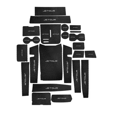 For Jetour T2 ICH·X K3 Mats For Jetour Traveler 2023-2025 Car Non-Slip Mat Protector Gate Slot Inter