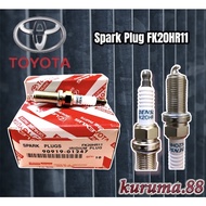 Spark Plugs 90919-01247 Denso IRIDIUM FK20HR11 (Per piece/ by 4/ by 6)