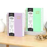 2027 Planner Schedule Book PP Calendar Book A5 Coil Book Planner Notebook Customization 3EUX