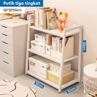 Rak Tingkat Besi Lerberg Seri Msf (4 & 5 Tingkat)/Rak Buku Dekorasi Ruang Tamu Minimalis Tempat Peny
