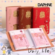 YUNK Envelope Saving Challenge, PU Mini Binder Saving Challenge Saving Challenge Table Enthusiast