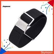 Skym* 22mm Wristwatch Band Waterproof Breathable Soft Braided Nylon Smart Watch Band Replacement for Tudor