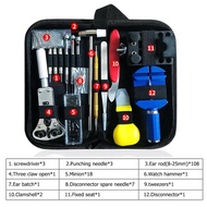 147pcs Watch Repair tool Kit Watch Link Pin Remover Case