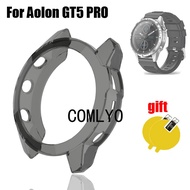 For Aolon GT5 PRO Case Smart watch Soft TPU Bumper Protective Cover Shell Screen Protector film