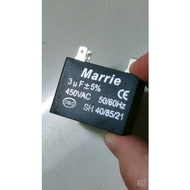 Air conditioner condenser fan capacitor 3uf