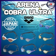 Arena Cobra Ultra Swimming Goggles Ultimate Racing Model WORLD AQUATICS Approved