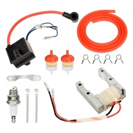 Gegelung Pencucuh CDI Basikal Bermotor + Kit Gegelung Magneto untuk Enjin 2 Lejang 49cc 50cc 66cc 80