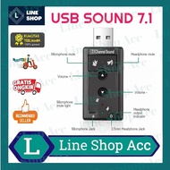Usb Sound Card 7.1 Chanel/USB Sound Card 7.1