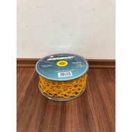 (1Gulung)PVC Chain / Plastic Chain / Rantai Plastik  6mmx25m+-