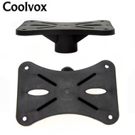 1PCS Plastic Universal Floor Speaker Stand Tray Bottom Seat Sound Stand Mounting Hole Base on Stage 