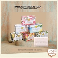 DC Fragrance Natural Beauty Soap Perfume Grinding Bath Hanbolly Pure Plant Oil Skin Care 200g Sabun 