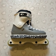 USD - Sway 60 Team Grey Aggressive Inline Skates (Farmer Plate Custom)