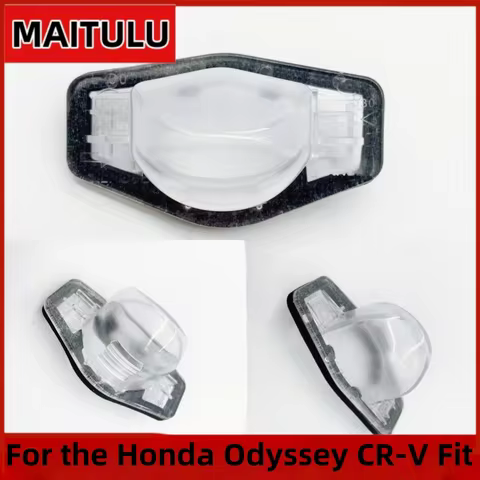 Rear License Plate Light Shell Case Cover For Honda CR-V Odyssey RB1 RB3 2005-2014 Fit GD3/GD8/GK5 2