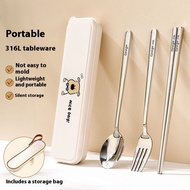 316 Stainless Steel Spoon Chopsticks Fork Tableware