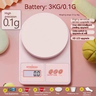 Battery model-Ultra Precise Kitchen Scale LCD Display Tare Function New Version 6.6lbs(3kg) Capacity