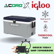 🔥100% ORIGINAL🔥 Igloo Maxcold Latitude 70 Cooler Box (60L)