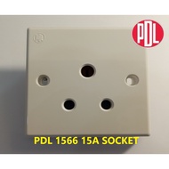PDL 1566 15A SOCKET (WHITE)