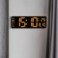 13-Inch simple seat hanging dual-purpose living room clock large font electronic clock multi-group a