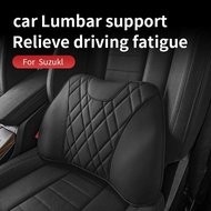 For Suzuk Alto Baleno Swift Jimny Vitara S - Cross Fronx Ertiga Swace EVX Car Backrest Waist Cushion