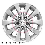 CFS369 5PCS Tyre Rim Wheel centre cap Daihatsu Logo Stiker Sticker Vinyl Decal Stripes Cermin Depan 