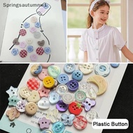 SPR 10pcs Randomly Diy Scrapbooking Cute Sewing Button Clothing Accessories MNW