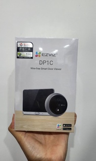 Ezviz螢石DP1C 全無線貓眼攝像頭+門鈴 智能防盗貓眼