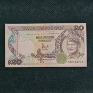 Original Malaysia RM 20 Dua Puluh Ringgit Banknote Authentic Jaffar Duit Lama