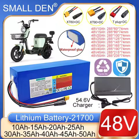 48V 15Ah 20Ah 25Ah 30Ah 35Ah 40Ah 45Ah 50Ah 21700 Lithium battery pack 2500W Motor For E-scooter mot