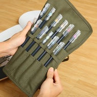Roll-shaped painting brush bag / painting brush storage