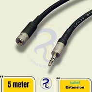 3.5mm male to female aux extension cable 5m aux connection