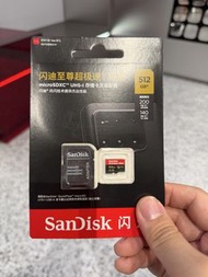 [全新未開，只得一件] SanDisk Extreme PRO V30 U3 C10 UHS-I SDXC 記憶卡 512GB [R:200 W:140] (SDSDXXD-512G)
