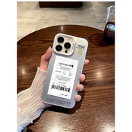 Label card Case iPhone 17 16 iPhone 15 14 13 12 11 Plus Pro Max X XR XS SE 7 6