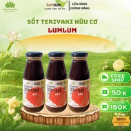Lumlum Organic Teriyaki Sauce for Baby Weaning 200ml Organic Teriyaki Sauces