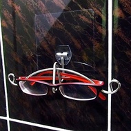 免鑽孔不銹鋼眼鏡架 眼鏡放置架 無痕貼片 置物架